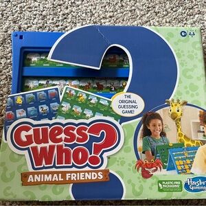 Hasbro Guess Who? Animal Friends Game - Blue and Green